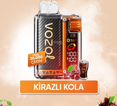 Vozol Vista 20000 Cherry Cola Vozolla'da!